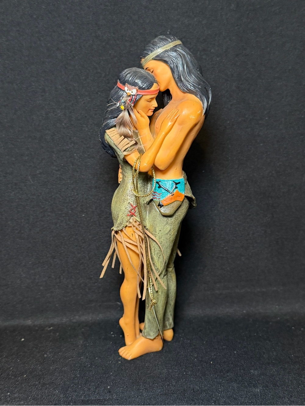 Ashton Drake Galleries Native American Figurine Power And Passion Lee Bogle